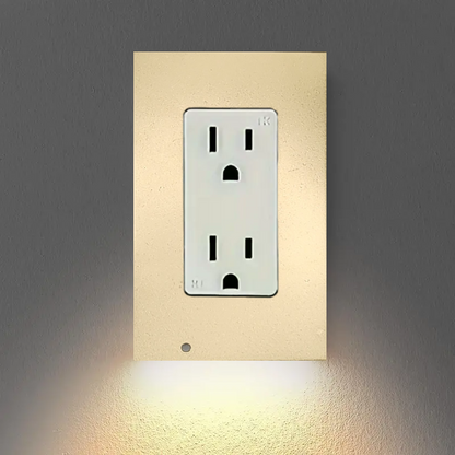 Snap On Square Nightlight Outlet