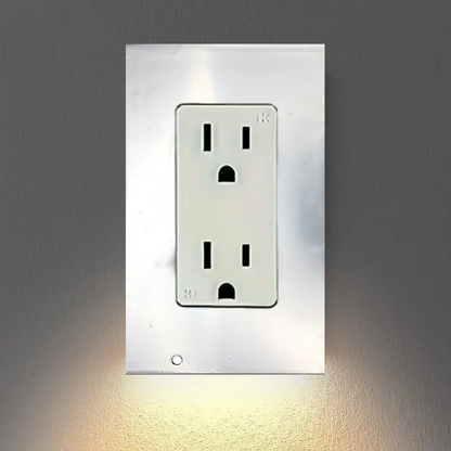 Snap On Square Nightlight Outlet