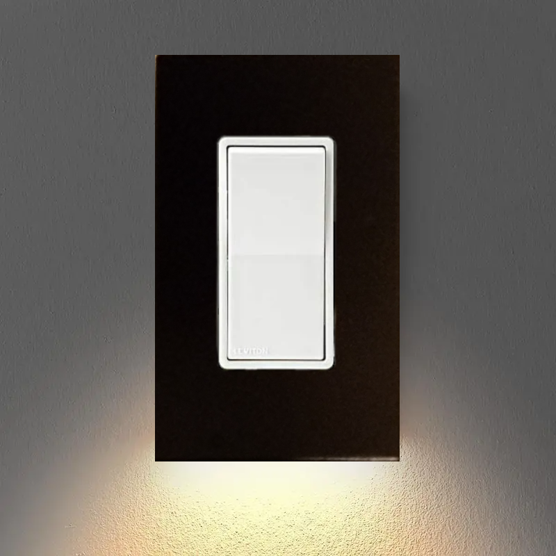 Snap On 5 PACK Decorative Nightlight Light Switch Covers