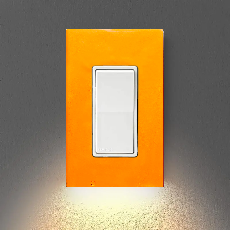 Snap On 5 PACK Decorative Nightlight Light Switch Covers