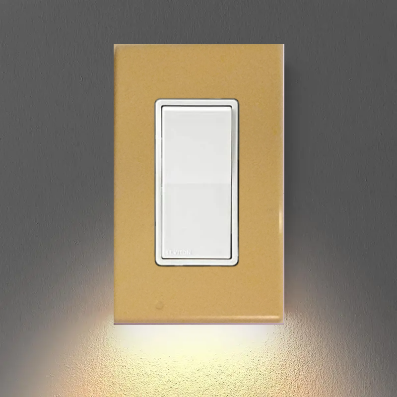 Snap On 5 PACK Decorative Nightlight Light Switch Covers