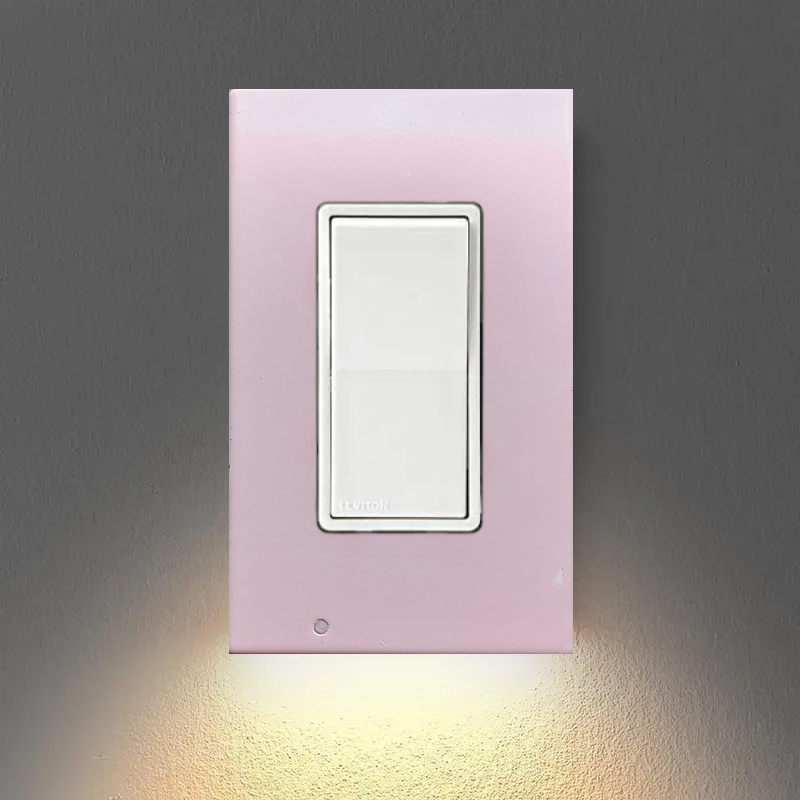 Snap On 5 PACK Decorative Nightlight Light Switch Covers