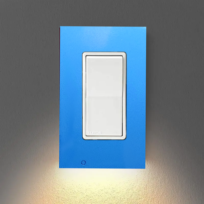 Snap On 5 PACK Decorative Nightlight Light Switch Covers