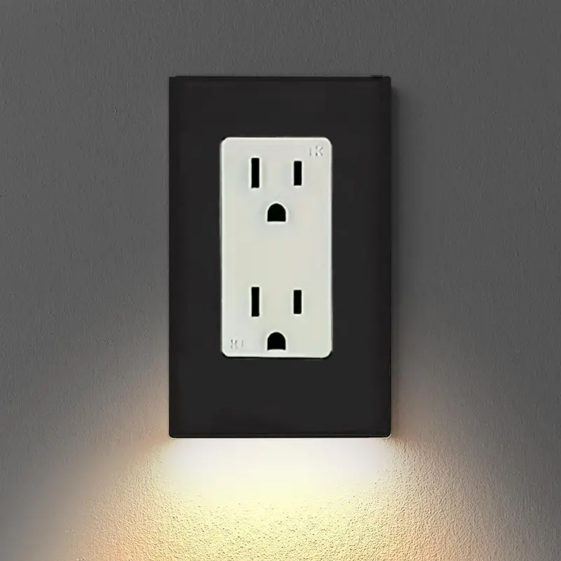 Snap On Square Nightlight Outlet