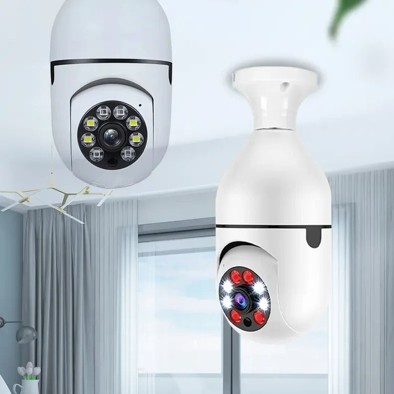 Robot Bulb Cam Security Camera