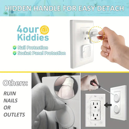 30 Baby Proof Kiddy Outlet Cover Plugs