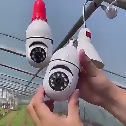 Robot Bulb Cam Security Camera